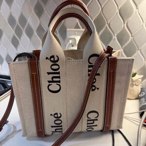 Chloe Woody Small Tote